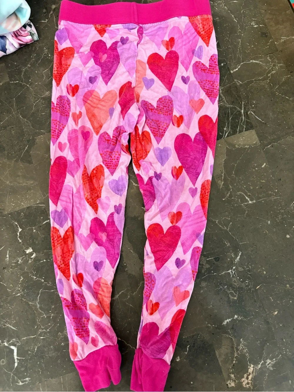 Little sleepies pink hearts